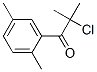 2-Chloro-1-(2,5-dimethylphenyl)-2-methyl-1-propanone Structure,54965-52-5Structure