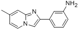 3-(7-Methyl-imidazo[1,2-a]pyridin-2-yl)-phenylamine Structure,54970-98-8Structure