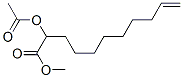 2-(Acetyloxy)-10-undecenoic acid methyl ester Structure,54986-41-3Structure