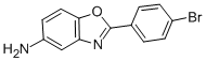 2-(4-Bromophenyl)-5-benzoxazolamine Structure,54995-56-1Structure