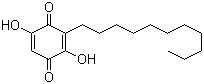 2,5-Dihydroxy-3-undecyl-[1,4]benzoquinone Structure,550-24-3Structure