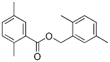 2,5-Dimethylbenzoic acid (2,5-dimethylphenyl)methyl ester Structure,55000-49-2Structure