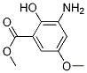 Methyl 3-amino-2-hydroxy-5-methoxybenzenecarboxylate Structure,55008-18-9Structure