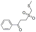 β-[[(methylthio)methyl ]sulfonyl ]propiophenone Structure,55030-38-1Structure