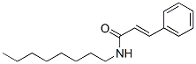 N-octyl-3-phenylpropenamide Structure,55030-48-3Structure