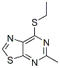 7-(Ethylthio)-5-methylthiazolo[5,4-d]pyrimidine Structure,55030-64-3Structure