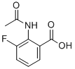 2-Acetamido-3-fluorobenzoic acid Structure,550346-18-4Structure