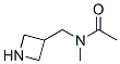 Acetamide,n-(3-azetidinylmethyl)-n-methyl-(9ci) Structure,550369-62-5Structure