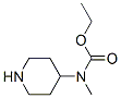 Carbamic acid,methyl-4-piperidinyl-,ethyl ester (9ci) Structure,550369-98-7Structure