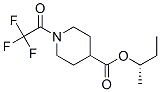 1-(Trifluoroacetyl)-4-piperidinecarboxylic acid (s)-1-methylpropyl ester Structure,55044-14-9Structure