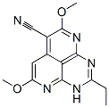 2-Ethyl-5,8-dimethoxy-1h-pyrimido[4,5,6-ij][2,7]naphthyridine-6-carbonitrile Structure,55044-48-9Structure