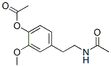 N-[2-[4-(acetyloxy)-3-methoxyphenyl ]ethyl ]acetamide Structure,55044-58-1Structure