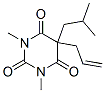 1,3-Dimethyl-5-(2-methylpropyl)-5-(2-propenyl)-2,4,6(1h,3h,5h)-pyrimidinetrione Structure,55045-04-0Structure