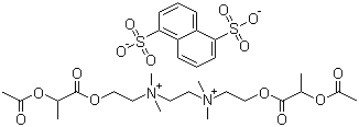 Aclatonium napadisilate Structure,55077-30-0Structure