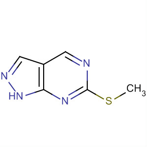 6-(Methylthio)-1h-pyrazolo[3,4-d]pyrimidine Structure,55084-74-7Structure