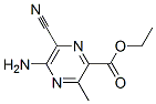 Pyrazinecarboxylic acid,5-amino-6-cyano-3-methyl-,ethyl ester (9ci) Structure,55084-97-4Structure