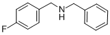 Benzyl-(4-fluorobenzyl)amine Structure,55096-88-3Structure