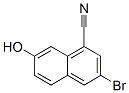 3-Bromo-7-hydroxy-1-naphthonitrile Structure,550998-30-6Structure