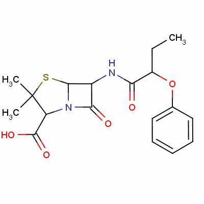 Propicillin Structure,551-27-9Structure