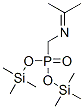 [(Isopropylideneamino)methyl ]phosphonic acid bis(trimethylsilyl) ester Structure,55108-63-9Structure