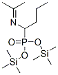 [1-(Isopropylideneamino)butyl ]phosphonic acid bis(trimethylsilyl) ester Structure,55108-66-2Structure