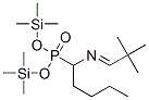 [1-[(2,2-Dimethylpropylidene)amino]pentyl ]phosphonic acid bis(trimethylsilyl) ester Structure,55108-76-4Structure