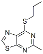 5-Methyl-7-(propylthio)thiazolo[5,4-d]pyrimidine Structure,55124-74-8Structure