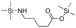 5-[(Trimethylsilyl)amino]pentanoic acid trimethylsilyl ester Structure,55124-91-9Structure