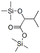 2-[(Trimethylsilyl)oxy]isovaleric acid trimethylsilyl ester Structure,55124-92-0Structure