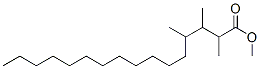 2,3,4-Trimethylpalmitic acid methyl ester Structure,55124-95-3Structure