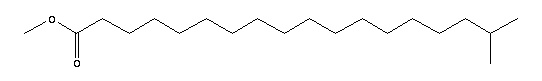 Methyl 17-methyloctadecanoate Structure,55124-97-5Structure