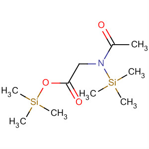 N-acetyl-n-(trimethylsilyl)glycine trimethylsilyl ester Structure,55124-99-7Structure