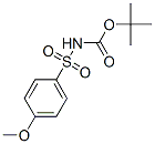 (4-Methoxyphenyl)sulfonylcarbamic acid 1,1-dimethylethyl ester Structure,55125-01-4Structure