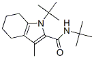 N,1-bis(1,1-dimethylethyl)-4,5,6,7-tetrahydro-3-methyl-1h-indole-2-carboxamide Structure,55125-10-5Structure