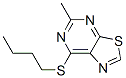 7-Butylthio-5-methylthiazolo[5,4-d]pyrimidine Structure,55133-96-5Structure