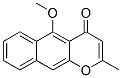 5-Methoxy-2-methyl-4h-naphtho[2,3-b]pyran-4-one Structure,55134-00-4Structure