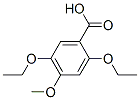 2,5-Diethoxy-4-methoxybenzoic acid Structure,55134-04-8Structure