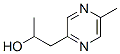 Pyrazineethanol ,-alpha-,5-dimethyl-(9ci) Structure,55138-60-8Structure