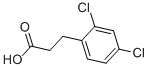 3-(2,4-Dichlorophenyl)propionic acid Structure,55144-92-8Structure