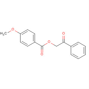 4-Methoxybenzoic acid phenacyl ester Structure,55153-14-5Structure