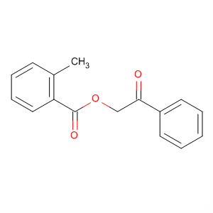 2-Methylbenzoic acid phenacyl ester Structure,55153-21-4Structure