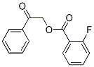 2-Fluorobenzoic acid phenacyl ester Structure,55153-24-7Structure