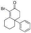 1-Bromo-4,4a,5,6,7,8-hexahydro-4a-phenyl-2(3h)-naphthalenone Structure,55162-75-9Structure