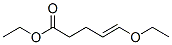 (E)-5-ethoxy-4-pentenoic acid ethyl ester Structure,55162-84-0Structure