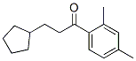 3-Cyclopentyl-1-(2,4-dimethylphenyl)-1-propanone Structure,55191-11-2Structure