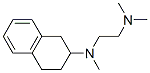 N,n,n’-trimethyl-n’-(1,2,3,4-tetrahydronaphthalen-2-yl)-1,2-ethanediamine Structure,55191-24-7Structure