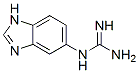 Guanidine,1h-benzimidazol-5-yl-(9ci) Structure,551919-77-8Structure