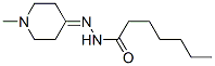 Heptanoic acid,(1-methyl-4-piperidinylidene)hydrazide (9ci) Structure,551928-44-0Structure