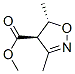 4-Isoxazolecarboxylicacid,4,5-dihydro-3,5-dimethyl-,methylester,(4r,5s)- Structure,551943-49-8Structure