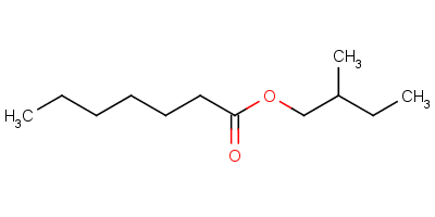 (S)-2-methylbutyl heptanoate Structure,55195-33-0Structure